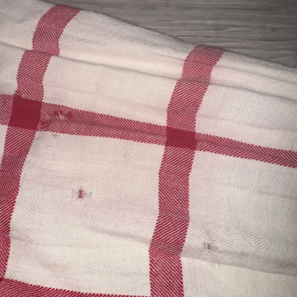 Red and White Plaid J. Crew Button Down Shirt - Size 4 - Picture 7 of 7